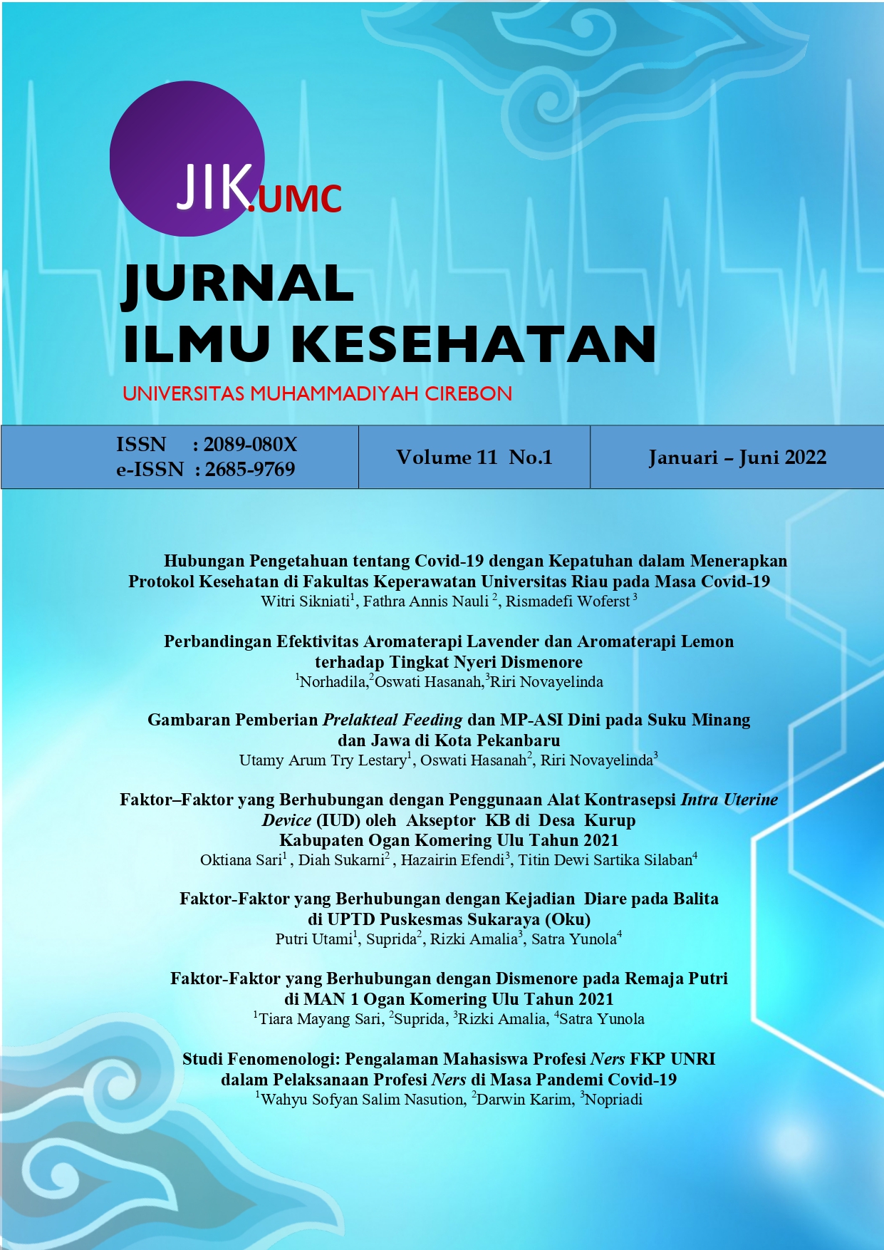 					View Vol. 11 No. 2 (2022): Edisi Juli-Desember 2022
				
